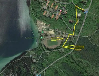 Naturlandschaft in der Nähe der Ferienwohnung