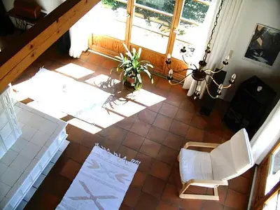 Ein Sitzbereich in der Unterkunft Peter Lassau Modern retreat