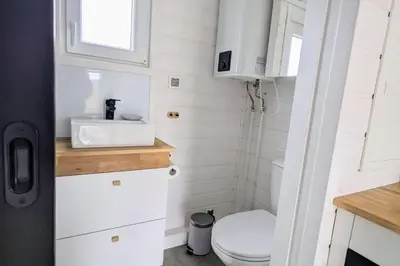 Ein Badezimmer in der Unterkunft Tiny House Mila