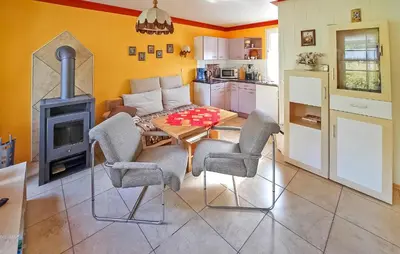 Küche/Küchenzeile in der Unterkunft Ferienhaus Rheinsberg