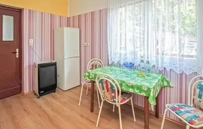 Küche/Küchenzeile in der Unterkunft Ferienwohnung Milmersdorf