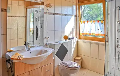 Ein Badezimmer in der Unterkunft Ferienhaus Rheinsberg