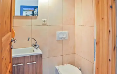 Ein Badezimmer in der Unterkunft Ferienhaus Rheinsberg