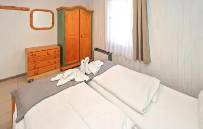Ein Bett oder Betten in einem Zimmer der Unterkunft Fh Brombeere