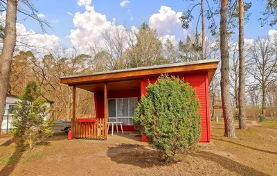 Ein Garten an der Unterkunft Fh Rot