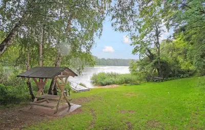 Naturlandschaft in der Nähe des Ferienhauses