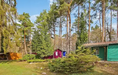 Ein Garten an der Unterkunft Fh Lila