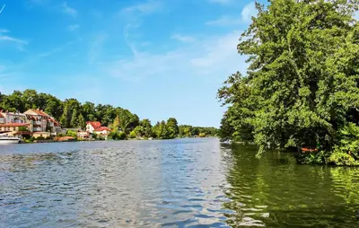 Naturlandschaft in der Nähe des Ferienhauses