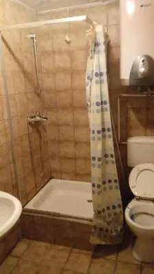 Ein Badezimmer in der Unterkunft Dreiseithof bei Luckenwalde