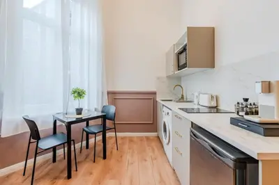 Küche/Küchenzeile in der Unterkunft Suite 147 in Prenzlauer Berg