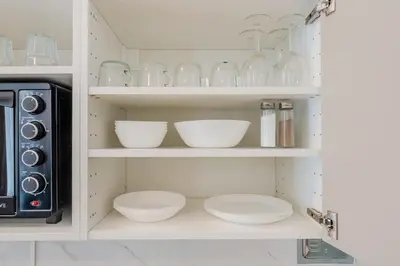 Küche/Küchenzeile in der Unterkunft Prenzlauer Pearl Luxury Suite
