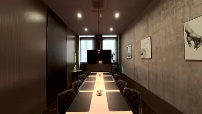 Der Geschäftsbereich oder Konferenzraum in der Unterkunft Bellman Hotel