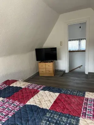 TV/Unterhaltungsangebot in der Unterkunft Cottage mit Garten