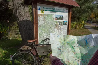 Radfahren an der Unterkunft Spreewaldferienwohnungen oder in der Nähe