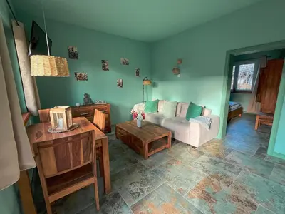 Grundriss der Unterkunft Ferienwohnung Geppetto
