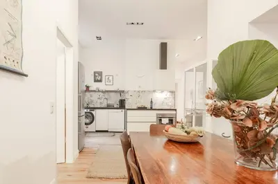 Küche/Küchenzeile in der Unterkunft Tolles Apartment im Helmholz-Kiez Prenzlauer Berg