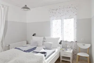 Ein Bett oder Betten in einem Zimmer der Unterkunft Wassersportzentrum Alte Feuerwache