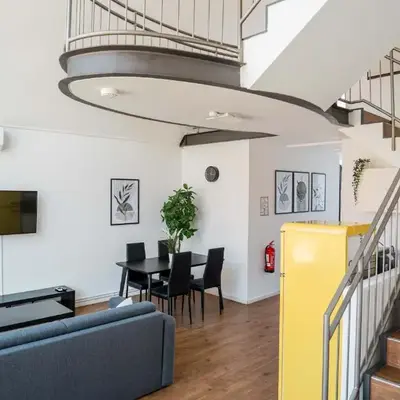 Fantastic Loft with Balcony