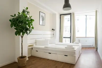 Ein Bett oder Betten in einem Zimmer der Unterkunft Fantastic 2 Bedroom Apartment