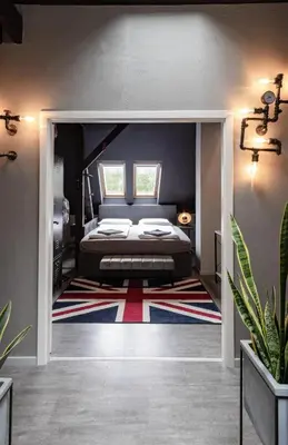 Ein Bett oder Betten in einem Zimmer der Unterkunft Ferienwohnungen Marquardt
