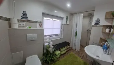 Ein Badezimmer in der Unterkunft Casa Mia 183 am See