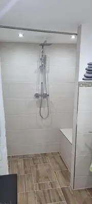 Ein Badezimmer in der Unterkunft Casa Mia 183 am See
