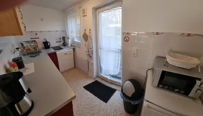 Küche/Küchenzeile in der Unterkunft Casa Mia 40 am See