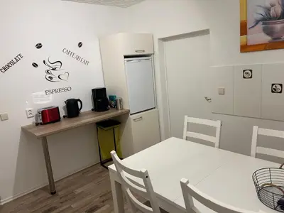 Küche/Küchenzeile in der Unterkunft Ferienhaus 