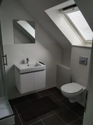 Ein Badezimmer in der Unterkunft Apartments Mohrini