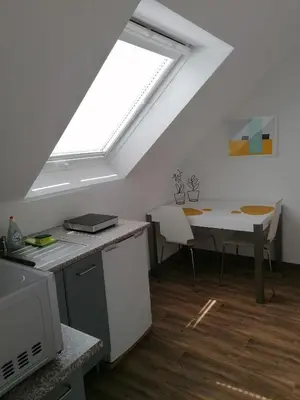 Küche/Küchenzeile in der Unterkunft Apartments Mohrini