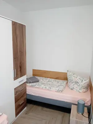 Ein Bett oder Betten in einem Zimmer der Unterkunft Großes Haus
