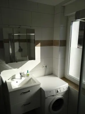 Ein Badezimmer in der Unterkunft Großes Haus