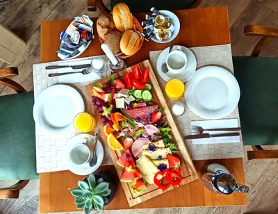 Essen im Bed & Breakfast oder in der Nähe