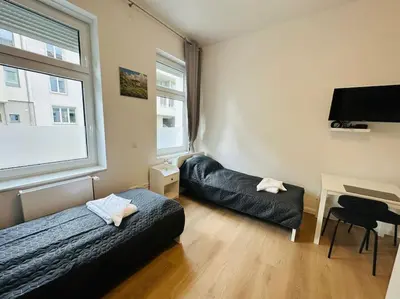 TV/Unterhaltungsangebot in der Unterkunft Comfortable studio in Berlin5