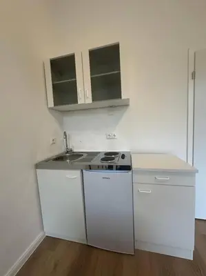 Küche/Küchenzeile in der Unterkunft Lovely apartment in Berlin4