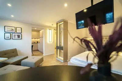 TV/Unterhaltungsangebot in der Unterkunft Apartment Seestraße Bad Saarow
