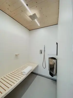 Grundriss der Unterkunft Waterfront Loft
