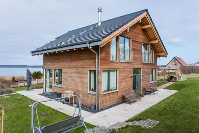 Grundriss der Unterkunft Pure Erholung im Designer Haus am Grimnitzsee