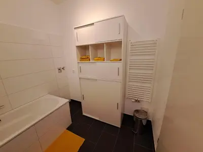 Ein Badezimmer in der Unterkunft charmantes Wohnen für 2