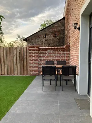 Ein Patio oder anderer Außenbereich in der Unterkunft Remise 23a - 2Schlafzimmer Unterkunft für 4-köpfige Familie