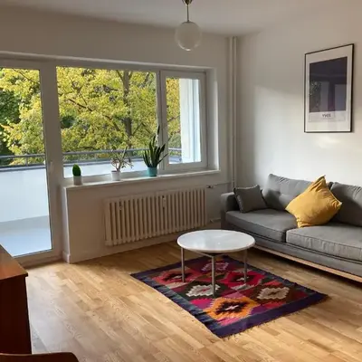 Canal-Front at Maybachufer - 80 sqm Two-Bedroom Apartment book one room or full appartment