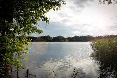 Naturlandschaft in der Nähe des Ferienhauses