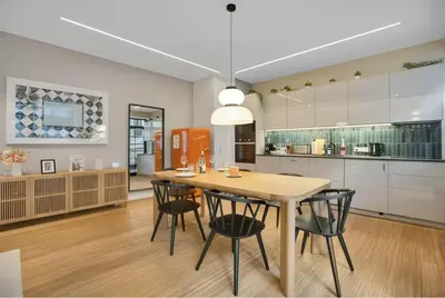 Küche/Küchenzeile in der Unterkunft Large, comfortable and luxurious flat in Berlin Center, Prenzlauer Berg