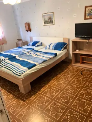 Ein Bett oder Betten in einem Zimmer der Unterkunft Haus August Schulz