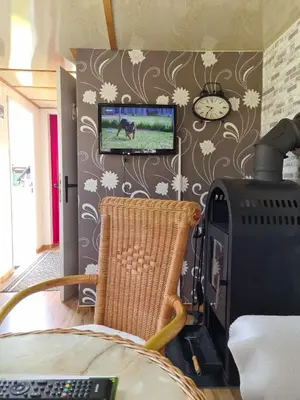 TV/Unterhaltungsangebot in der Unterkunft Kleine Ferienwohnung in der Natur