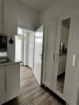 Küche/Küchenzeile in der Unterkunft Nice flat in Berlin 10