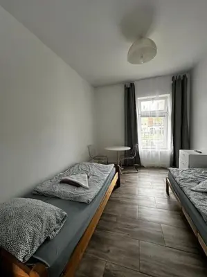 Ein Bett oder Betten in einem Zimmer der Unterkunft Nice flat in Berlin 10