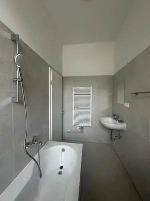 Ein Badezimmer in der Unterkunft Nice apartment in Berlin3