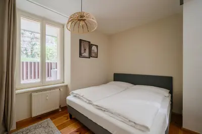 Ein Bett oder Betten in einem Zimmer der Unterkunft Kiezapartment - Berlin Mitte!