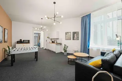 TV/Unterhaltungsangebot in der Unterkunft Holiday 33 Apartment L - 8 Rooms, 3 Baths, 190qm